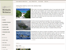 Tablet Screenshot of melindawebster.com